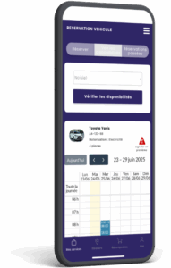 Application Mobeelity gestion flotte
