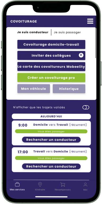 covoiturage domicile-travail